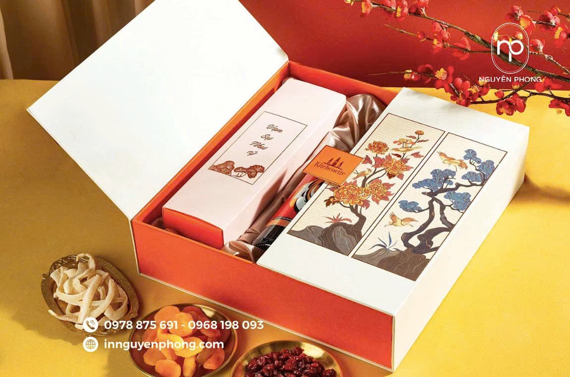 Hộp nam châm 2 cánh cao cấp